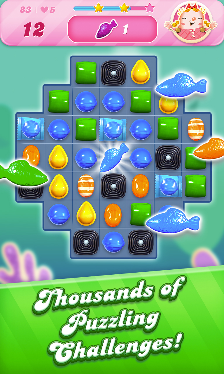 اسکرین شات 3 بازی Candy Crush Saga