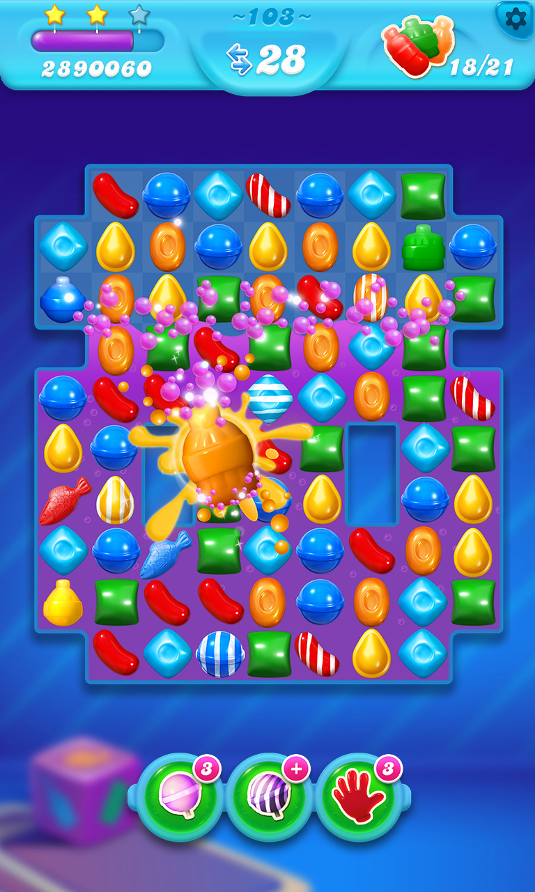 اسکرین شات 1 بازی Candy Crush Soda Saga