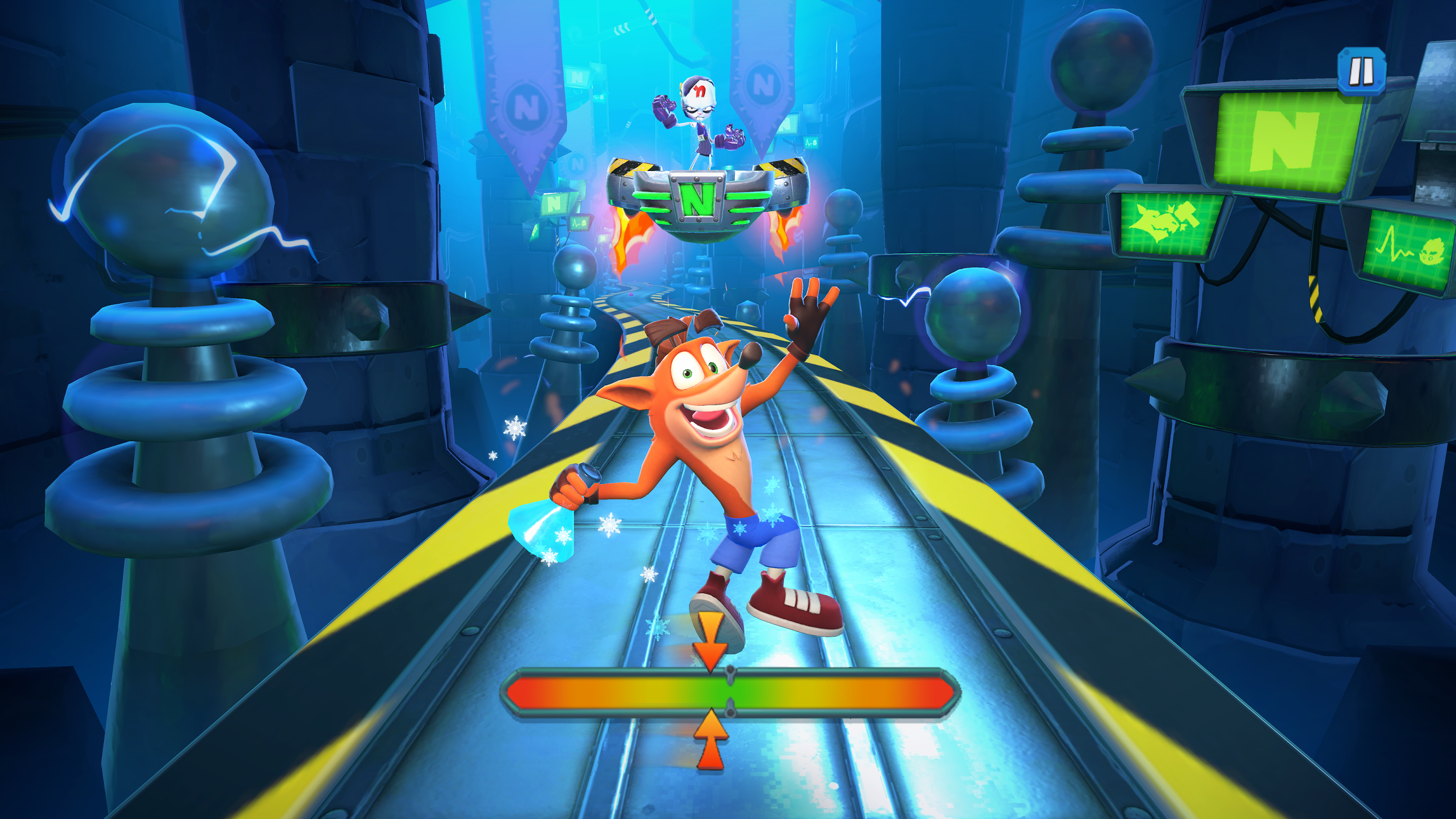 اسکرین شات 7 بازی کراش (Crash Bandicoot: On the Run!)