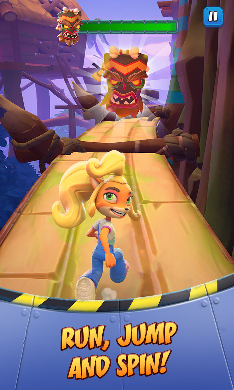 اسکرین شات 2 بازی کراش (Crash Bandicoot: On the Run!)