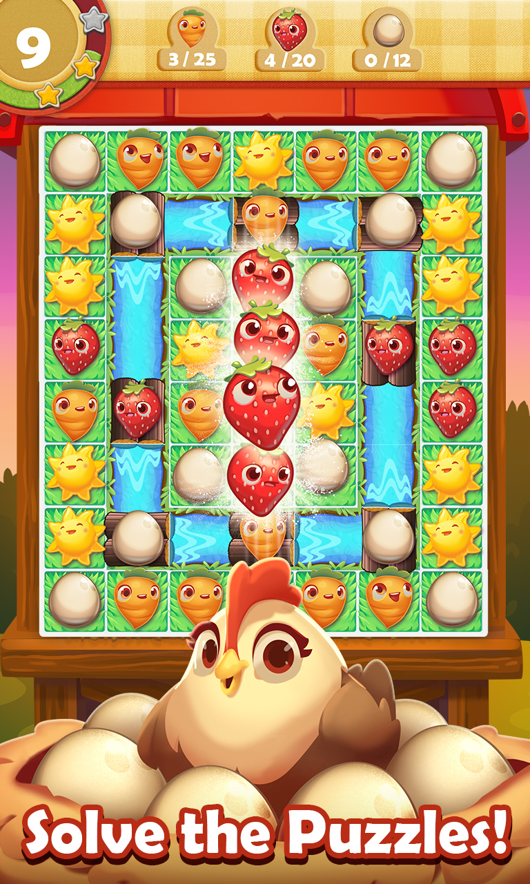 اسکرین شات 4 بازی Farm Heroes Saga