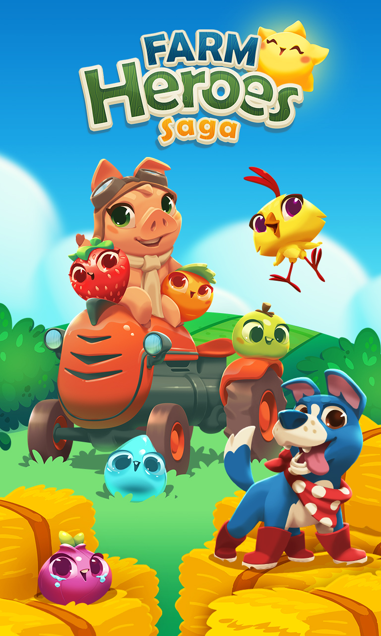 اسکرین شات 1 بازی Farm Heroes Saga