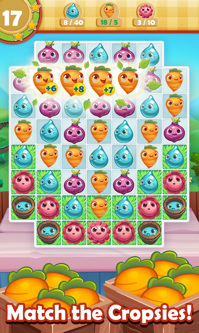 اسکرین شات 2 بازی Farm Heroes Saga