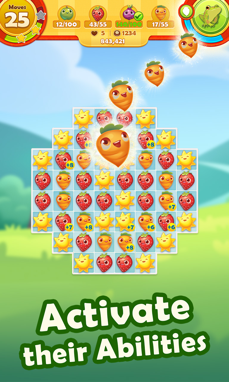 اسکرین شات 2 بازی Farm Heroes Saga