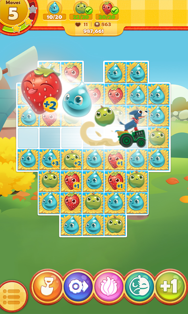 اسکرین شات 5 بازی Farm Heroes Saga