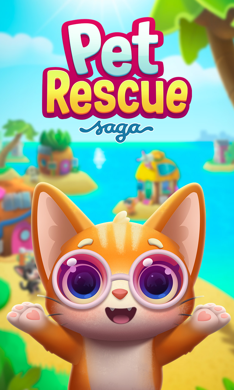 اسکرین شات 1 بازی Pet Rescue Saga