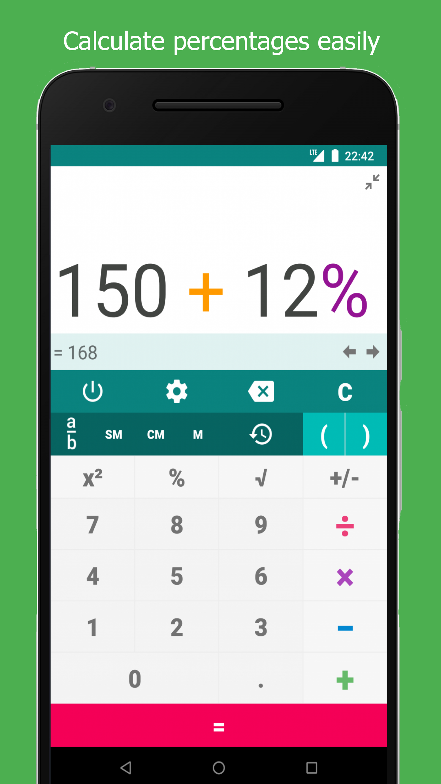 اسکرین شات 3 برنامه King Calculator