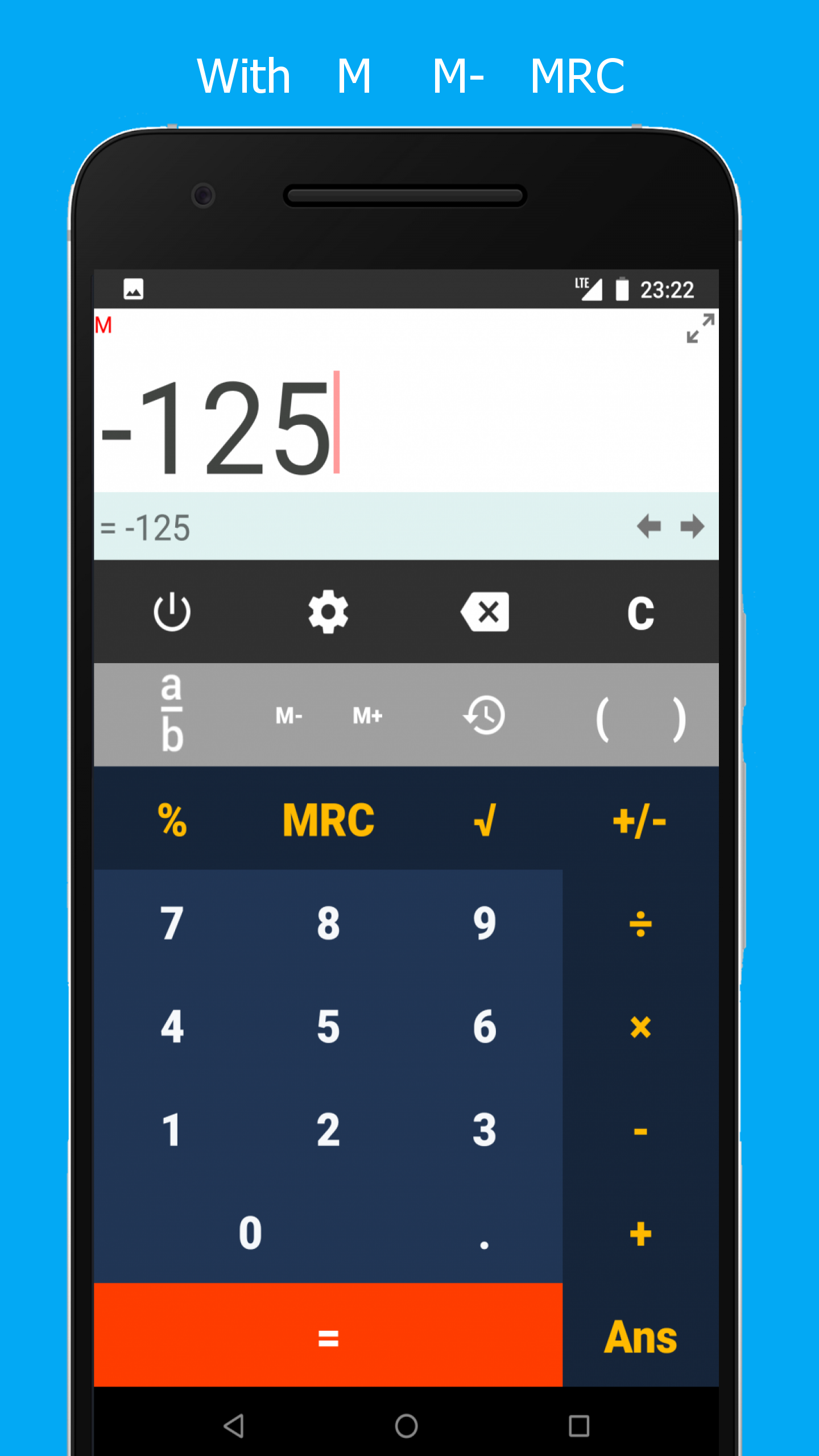 اسکرین شات 2 برنامه King Calculator