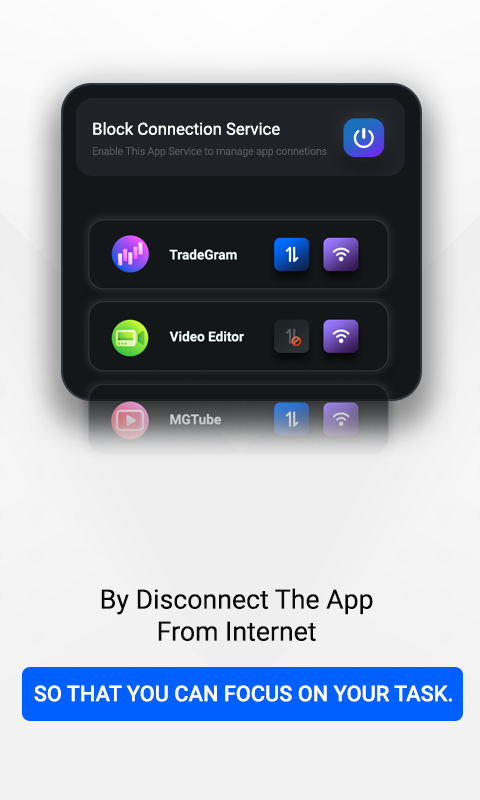 اسکرین شات 4 برنامه App Internet Manage: WiFi/Data