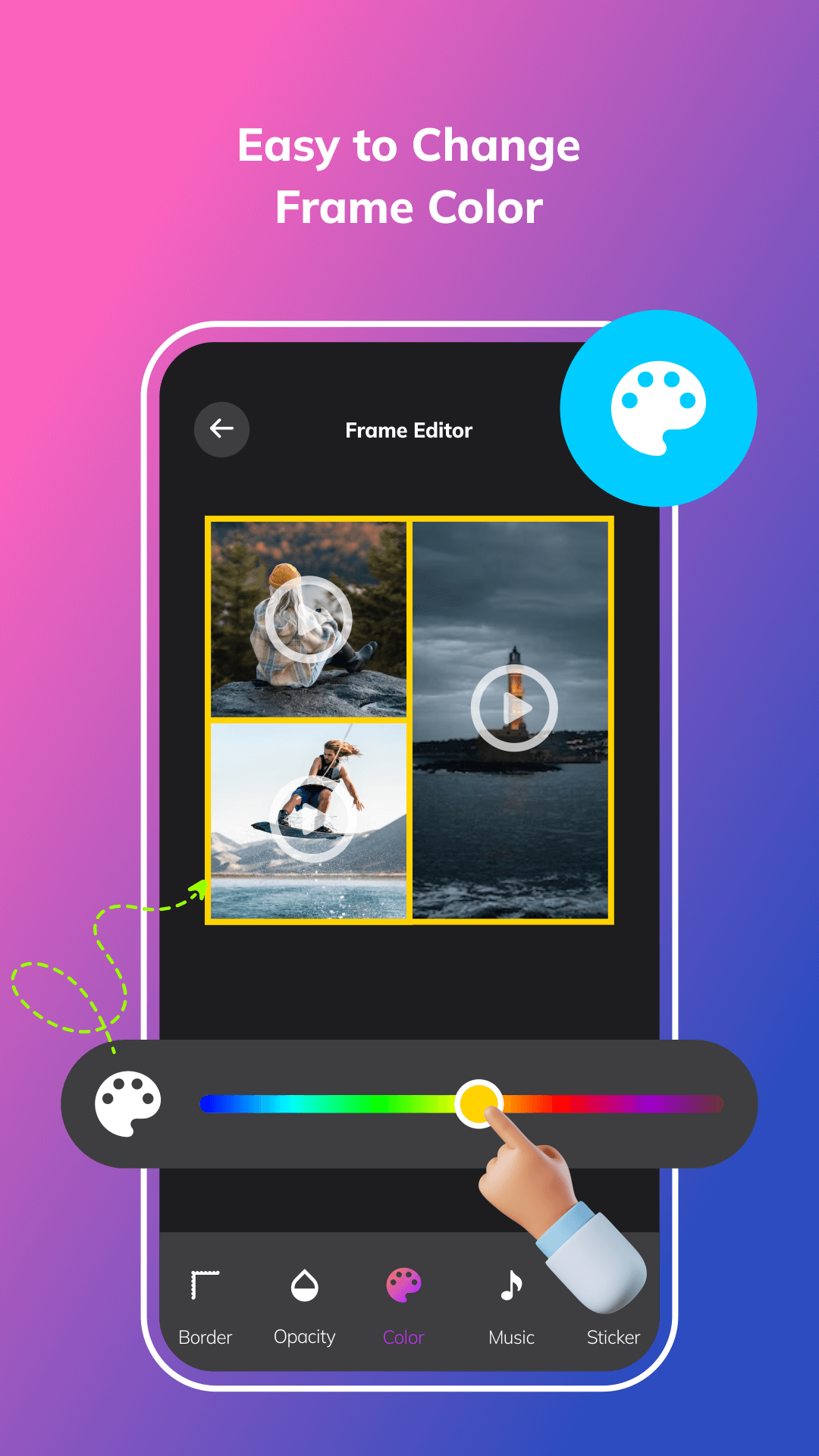 اسکرین شات 3 برنامه Video Photo Collage