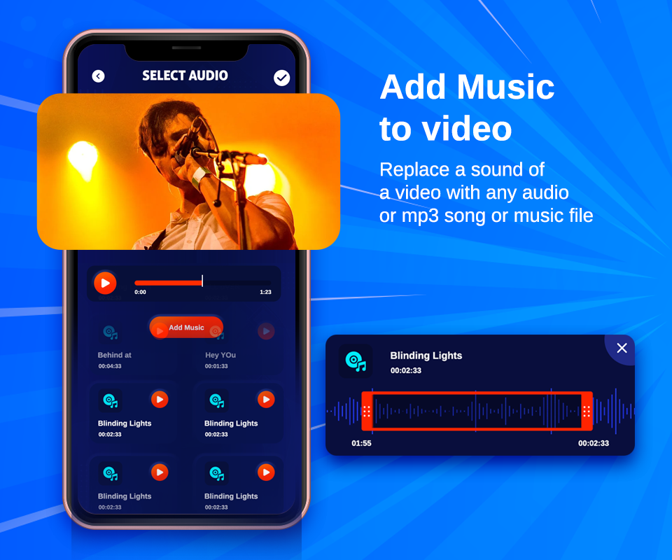اسکرین شات 1 برنامه Video Voice Dubbing