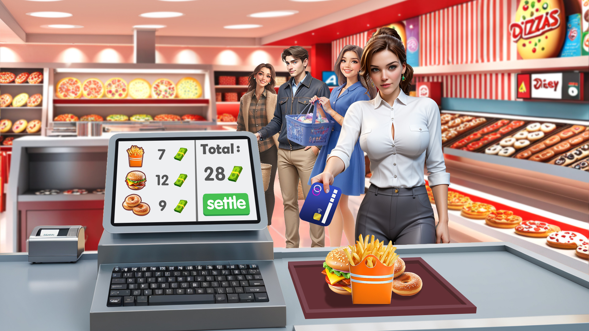 اسکرین شات 7 بازی Happy Diner Story™: Cooking