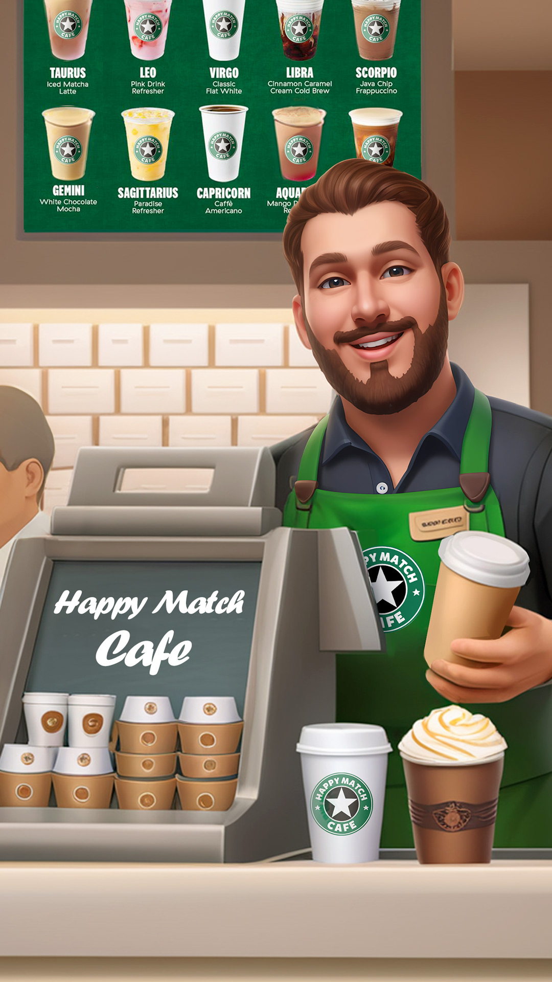 اسکرین شات 8 بازی Happy Match Cafe™