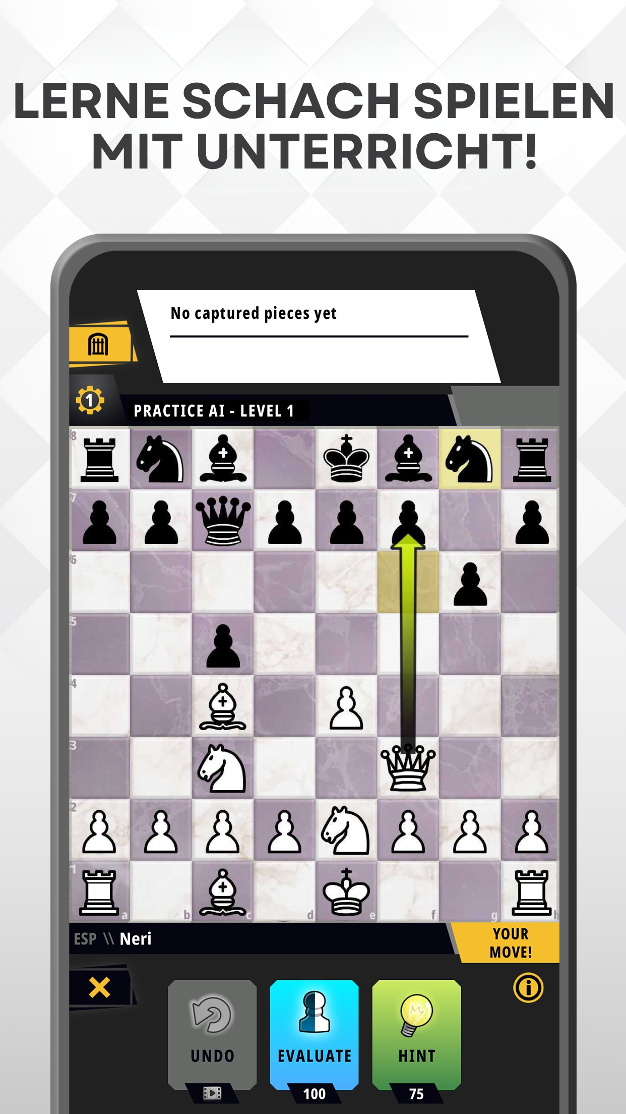 اسکرین شات 5 بازی Schach Online: Chess Universe