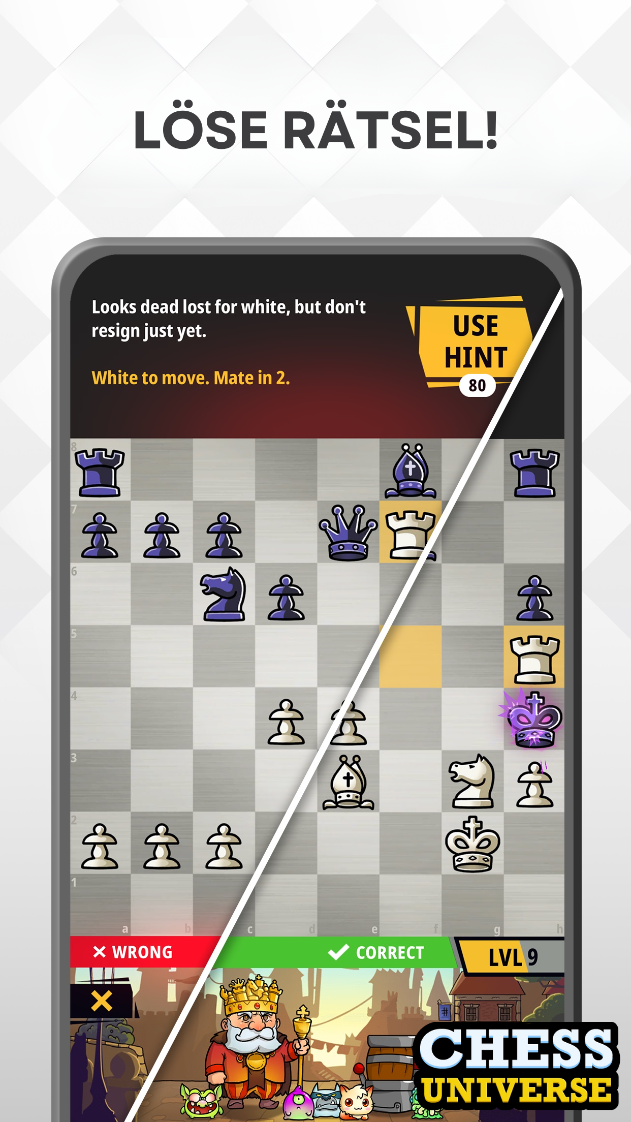 اسکرین شات 3 بازی Schach Online: Chess Universe