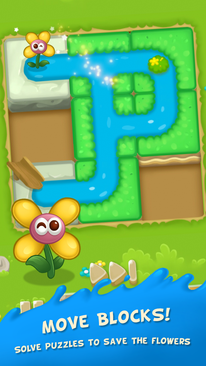 اسکرین شات 3 بازی Water Me Please!Brain Teaser