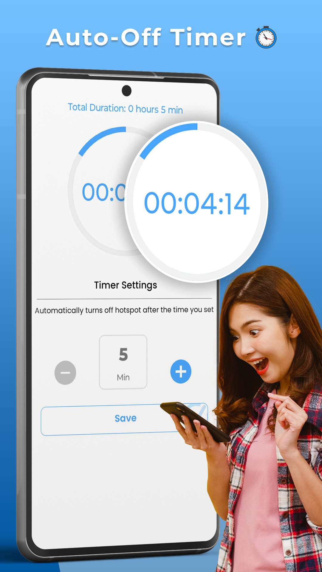 اسکرین شات 3 برنامه Mobile Personal Wifi Hotspot