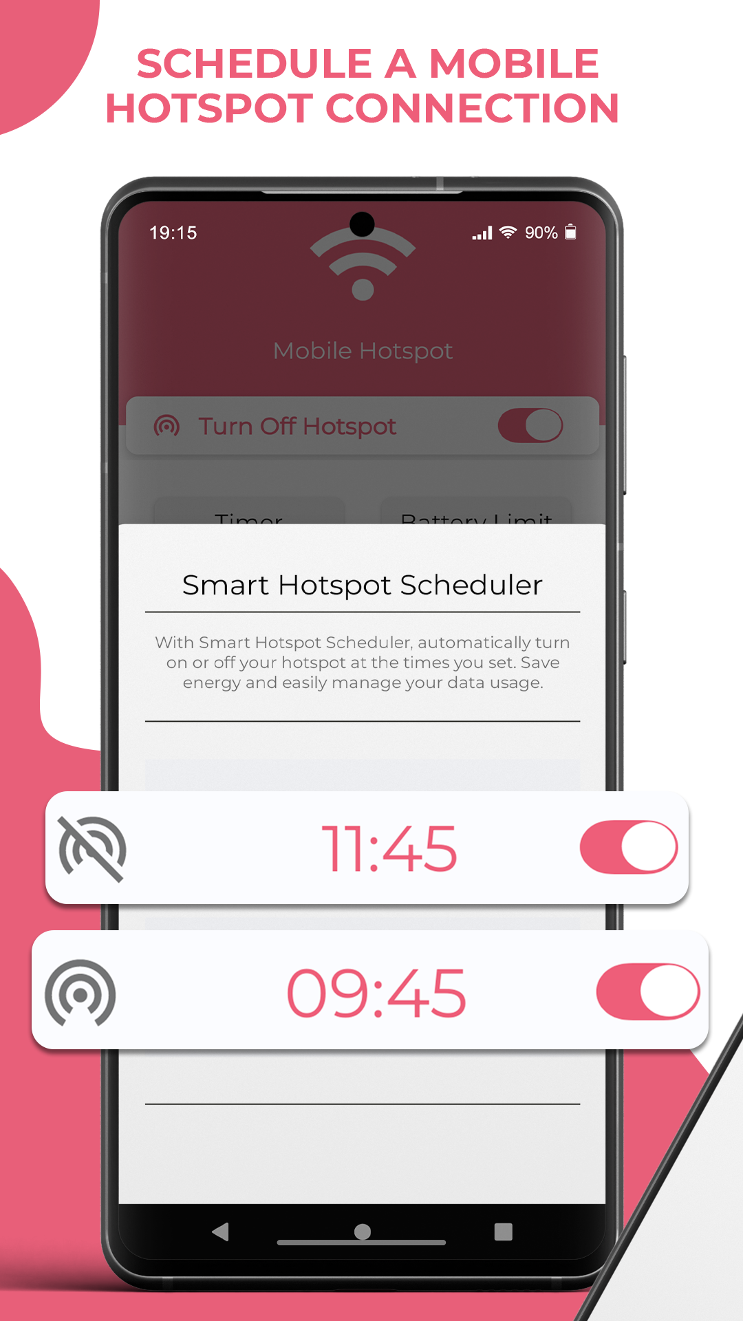 اسکرین شات 2 برنامه Mobile Hotspot
