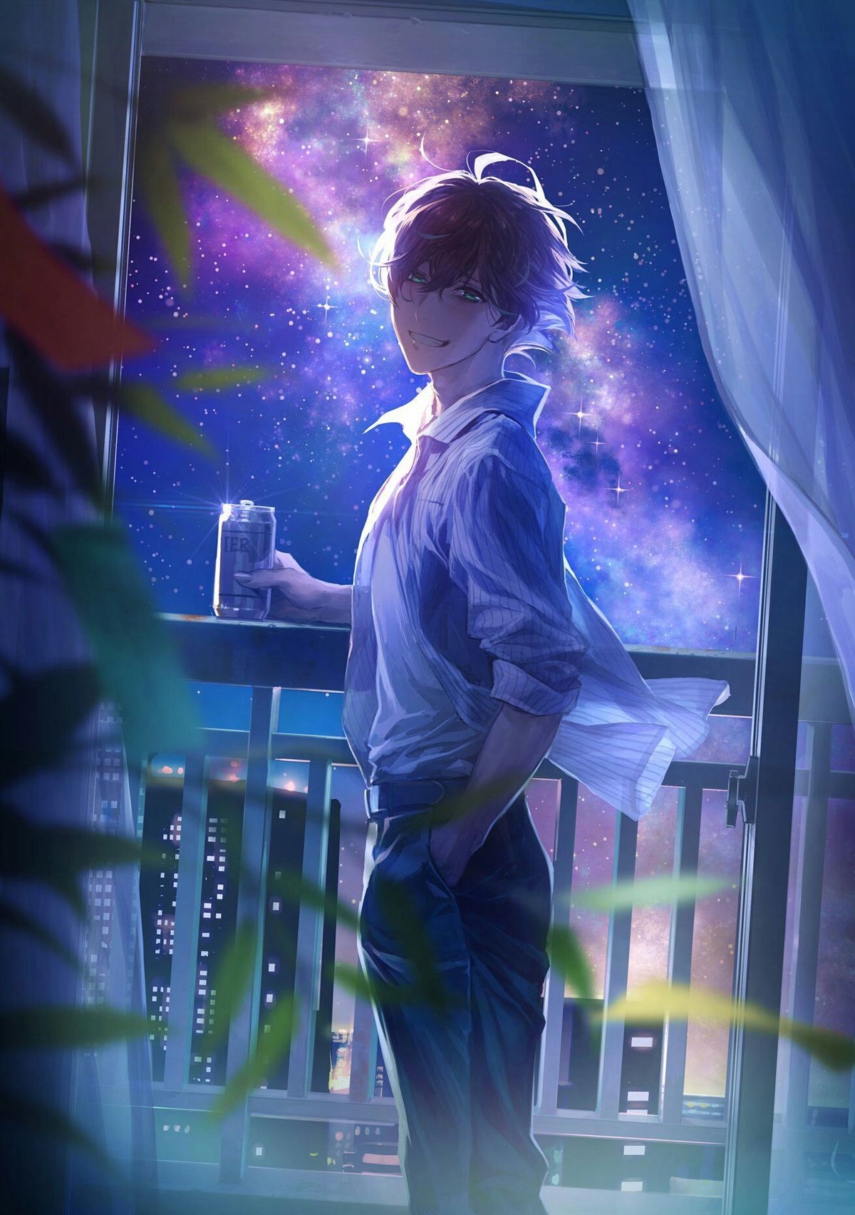 اسکرین شات 7 برنامه Anime Boy Wallpaper HD