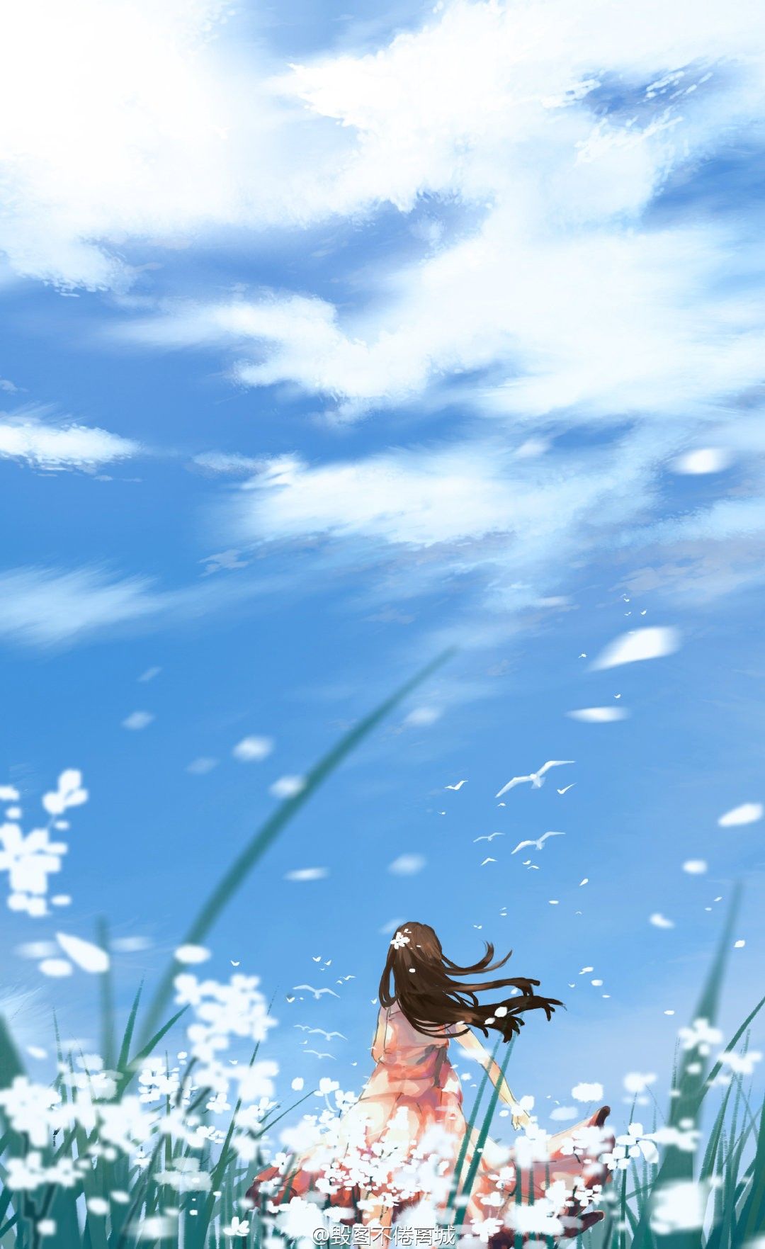 اسکرین شات 6 برنامه Anime Scenery Wallpaper