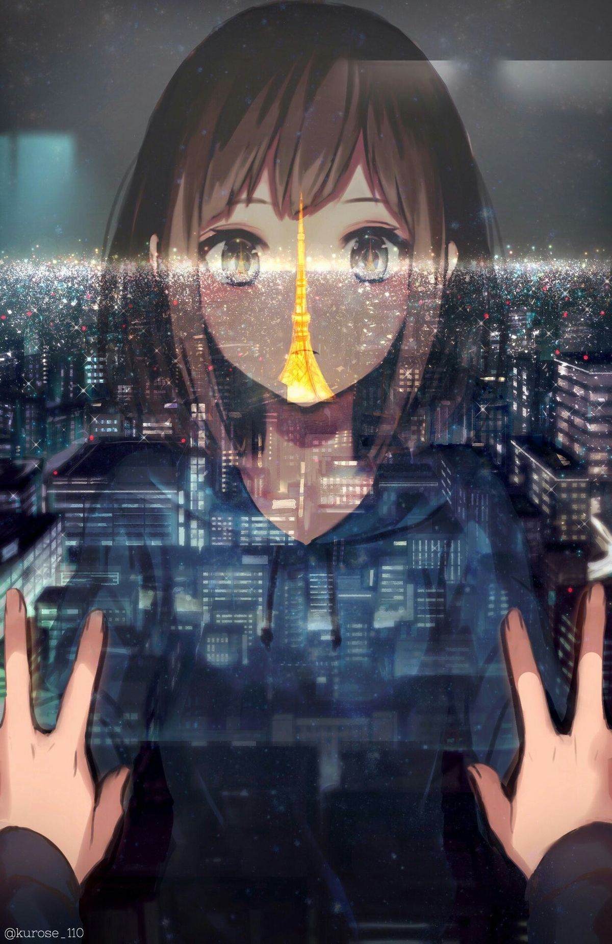 اسکرین شات 2 برنامه Anime Scenery Wallpaper