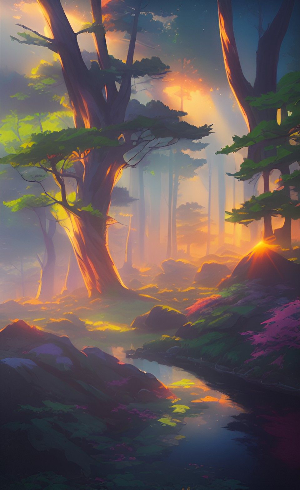 اسکرین شات 6 برنامه Forest Wallpaper HD