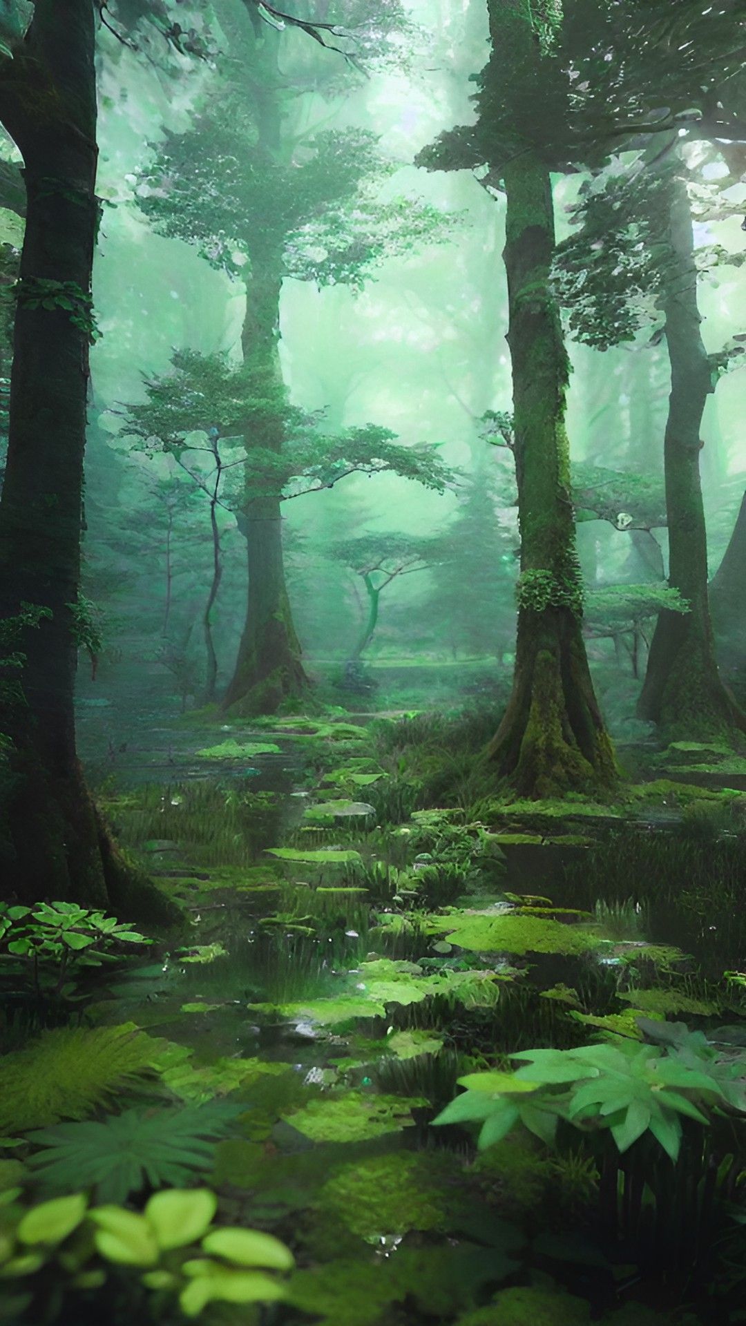 اسکرین شات 1 برنامه Forest Wallpaper HD