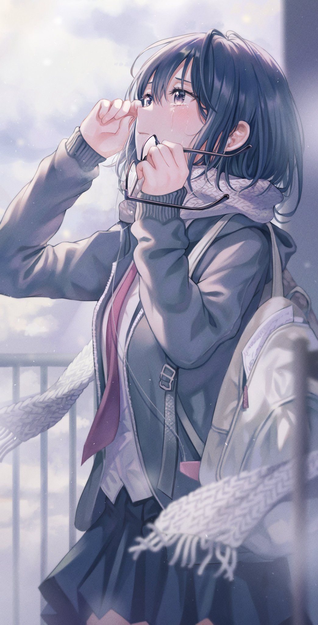 اسکرین شات 4 برنامه Sad Anime Wallpaper HD