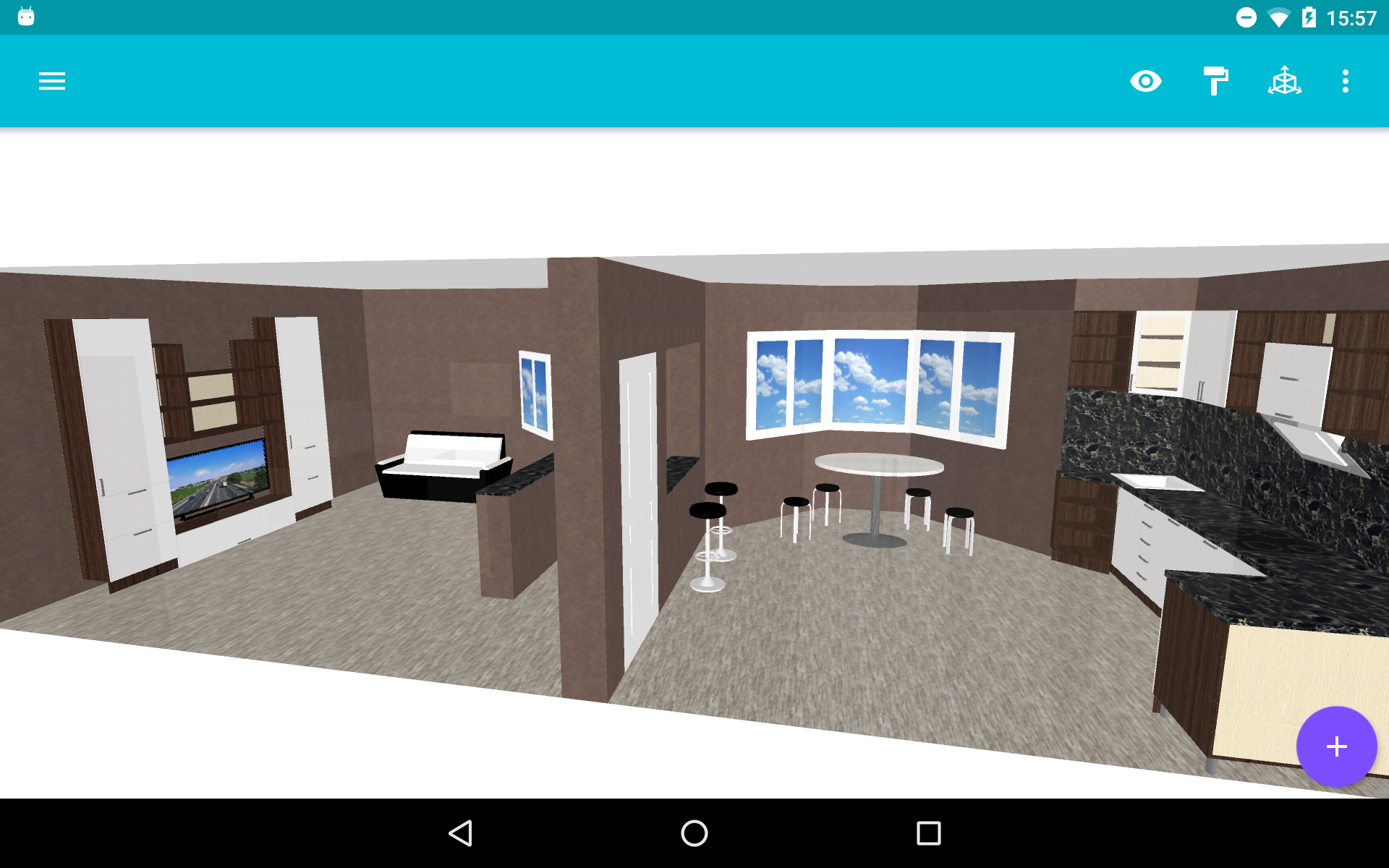 اسکرین شات 3 برنامه My Kitchen: 3D Planner