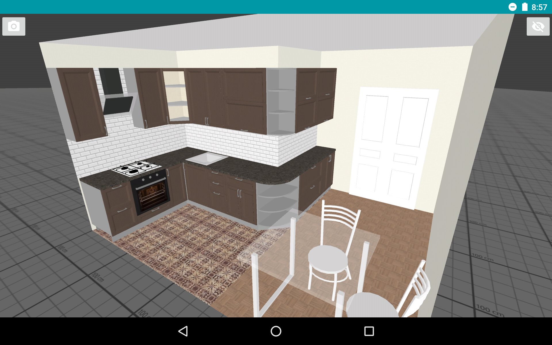 اسکرین شات 1 برنامه My Kitchen: 3D Planner