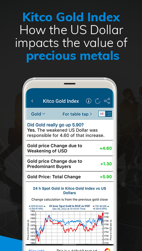 اسکرین شات 5 برنامه Gold Live! Gold Price, Silver