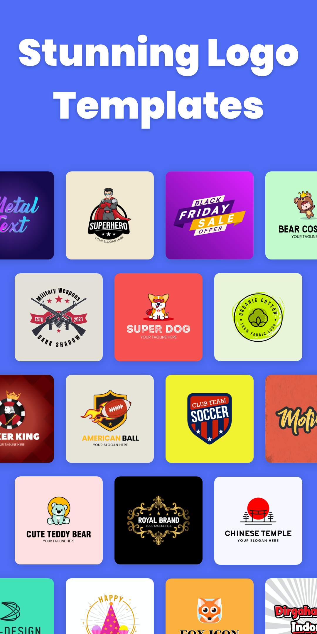 اسکرین شات 1 برنامه Logo Maker - logoshop