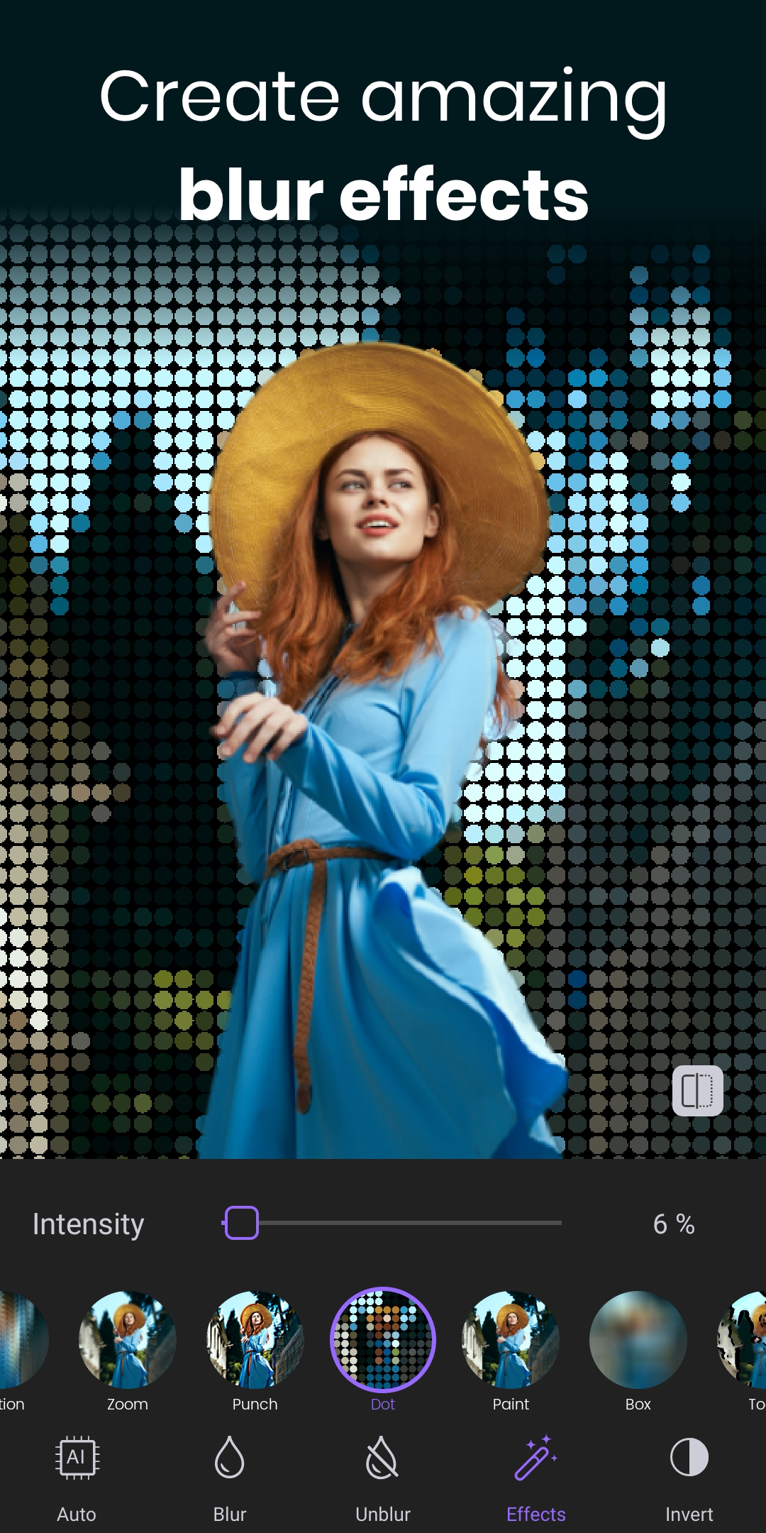 اسکرین شات 4 برنامه Blur Photo Editor & Auto Blur