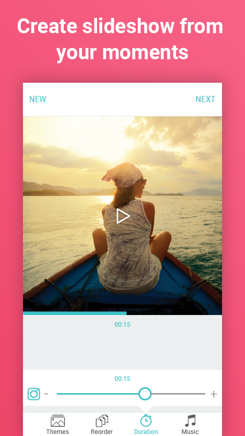 اسکرین شات 3 برنامه Slideshow maker & video editor