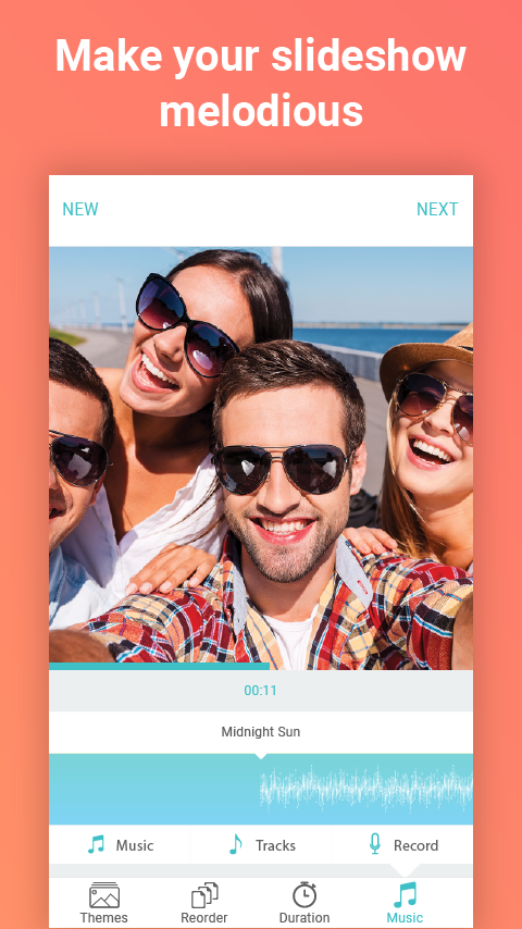 اسکرین شات 4 برنامه Slideshow maker & video editor