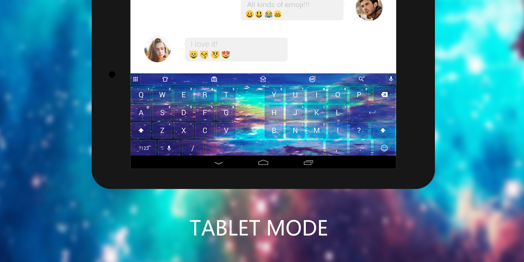 اسکرین شات 5 برنامه Keyboard - Emoji, Emoticons