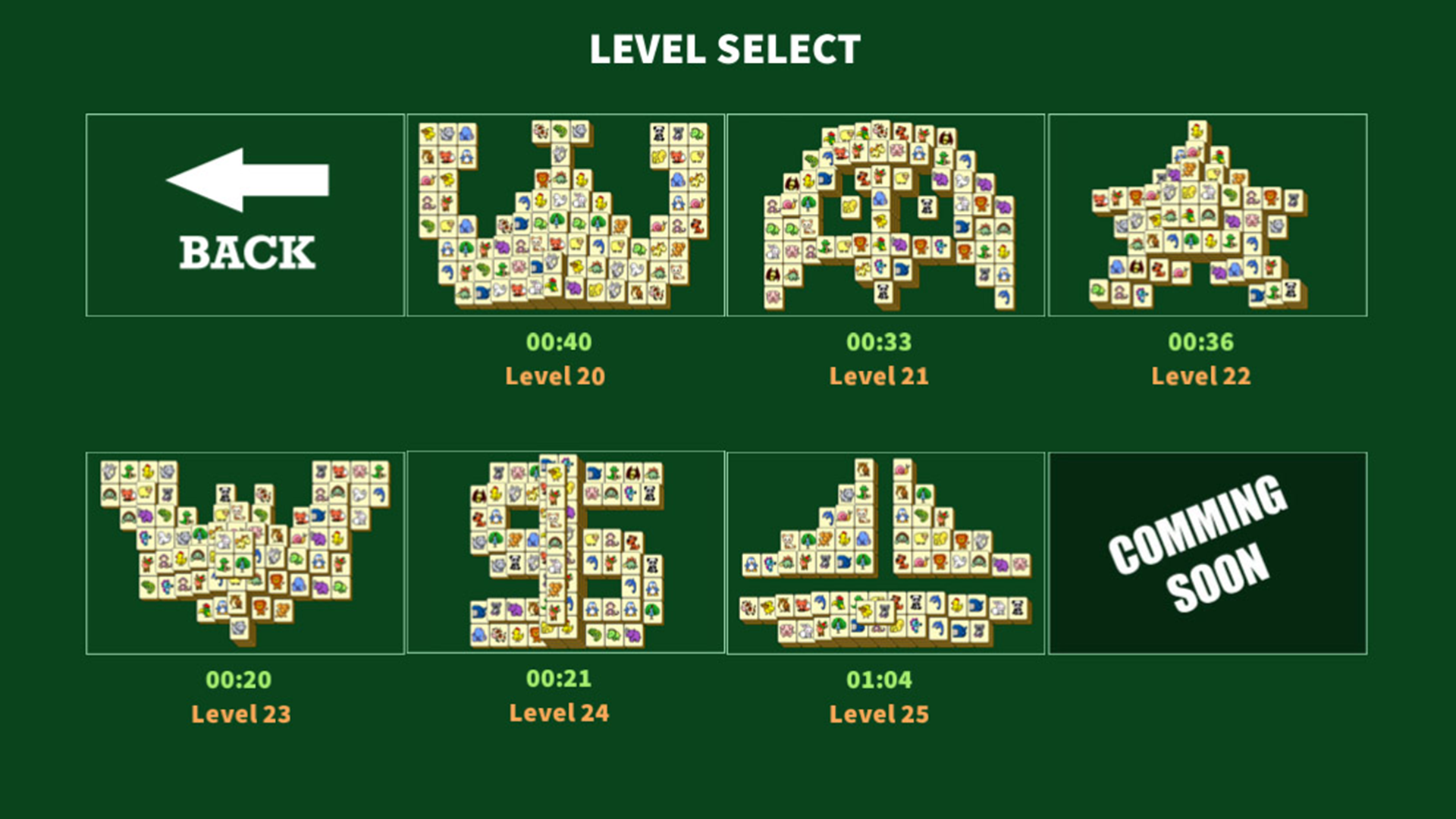 اسکرین شات 5 بازی Mahjong Solitaire Animal