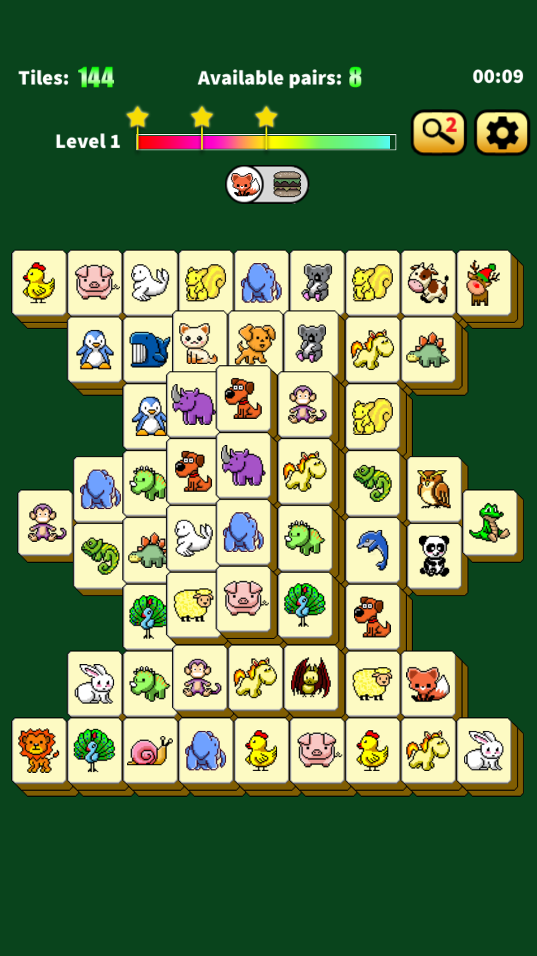 اسکرین شات 1 بازی Mahjong Solitaire Animal 2