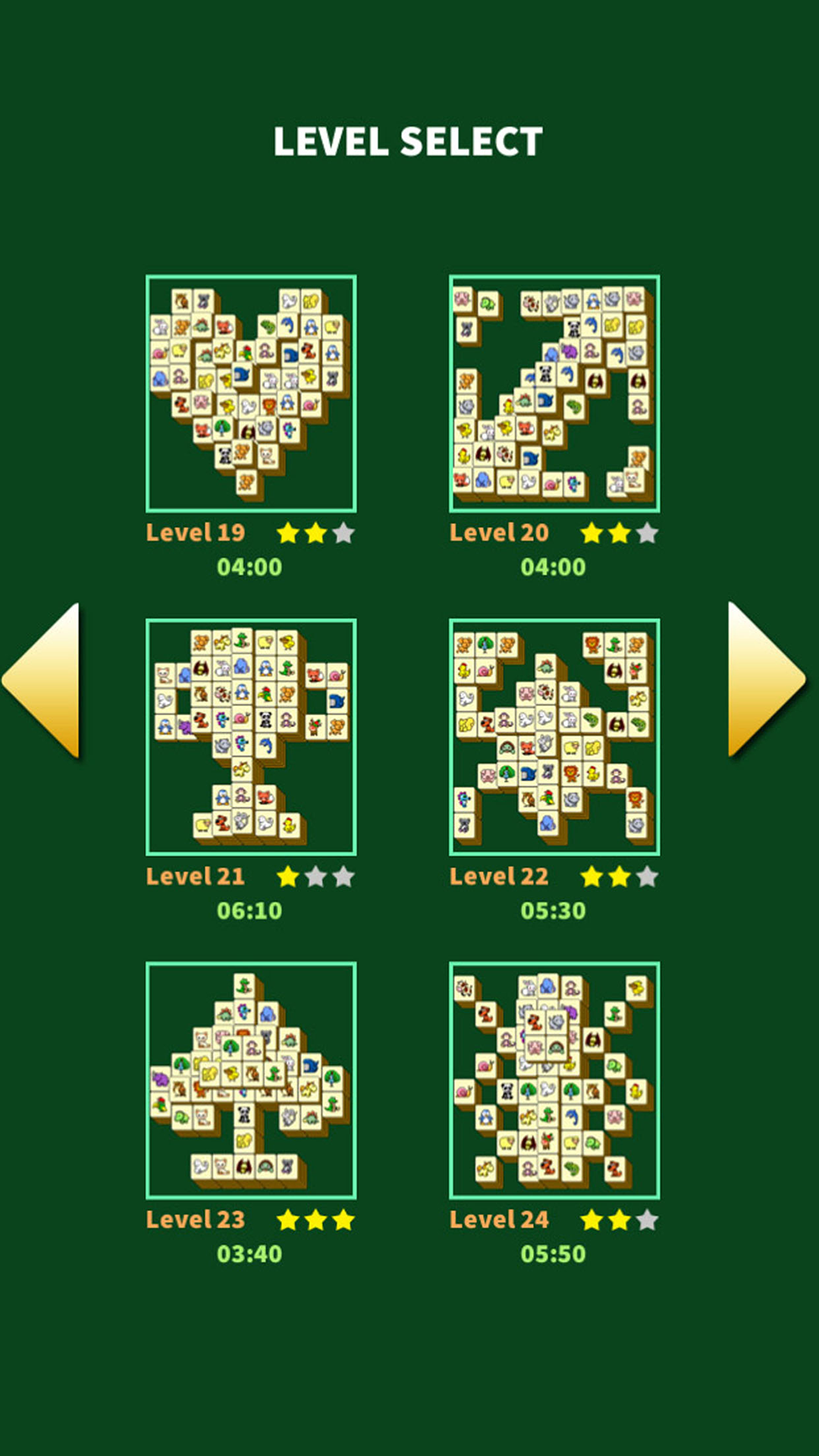 اسکرین شات 4 بازی Mahjong Solitaire Animal 2