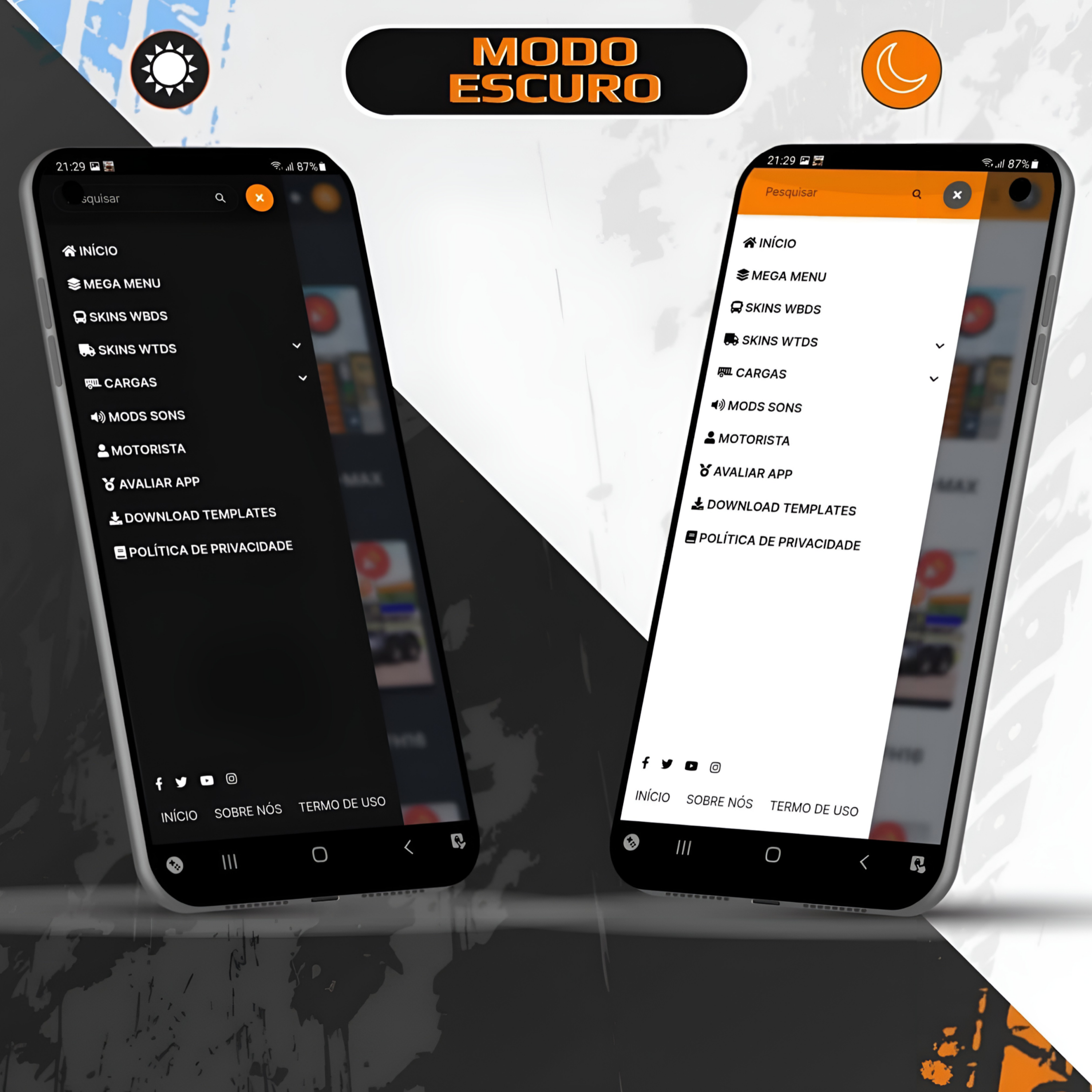 اسکرین شات 2 برنامه Skins World Truck Driving 2