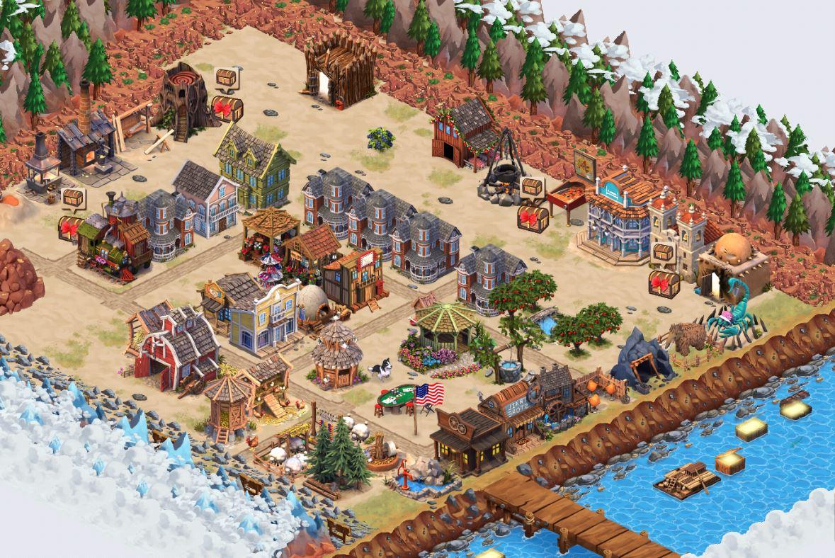 اسکرین شات 7 بازی Goldrush: Westward Settlers!