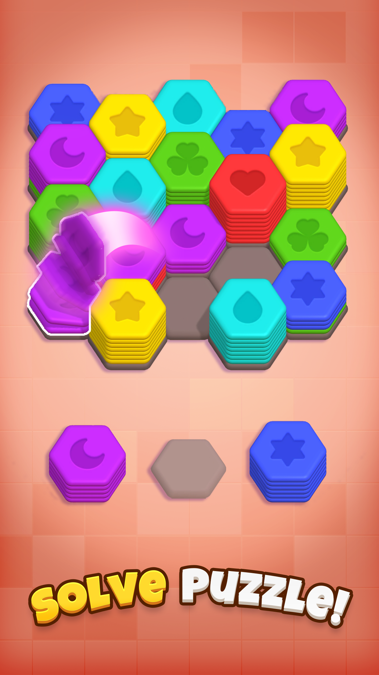 اسکرین شات 2 بازی Hexa Crush