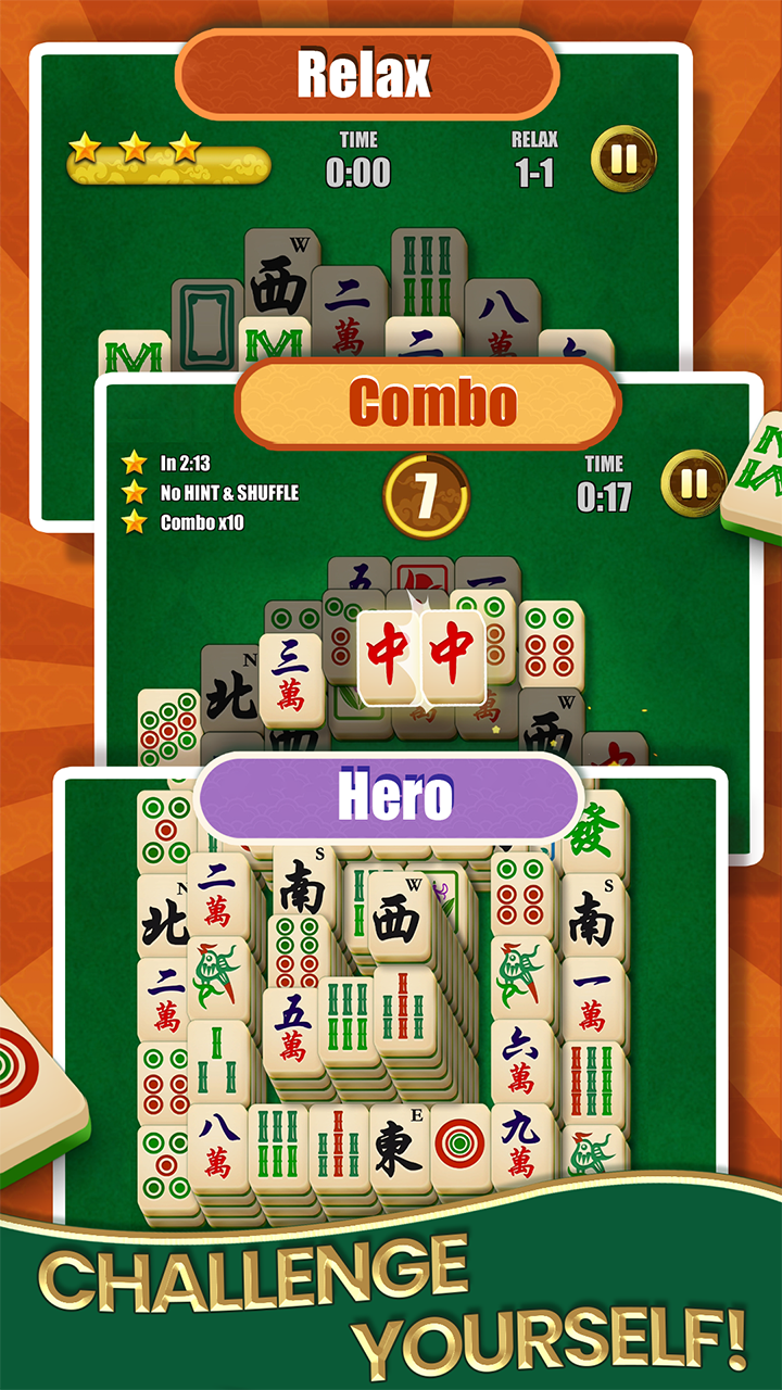 اسکرین شات 4 بازی Mahjong Solitaire - Master