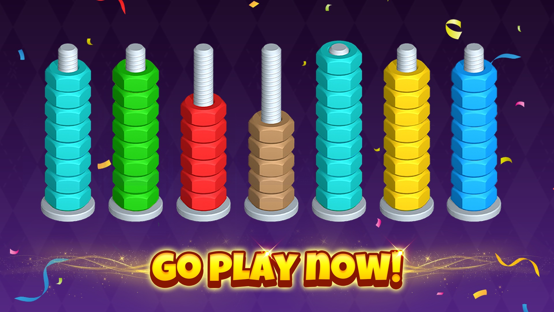 اسکرین شات 7 بازی Nut Sort-Color Puzzle Game