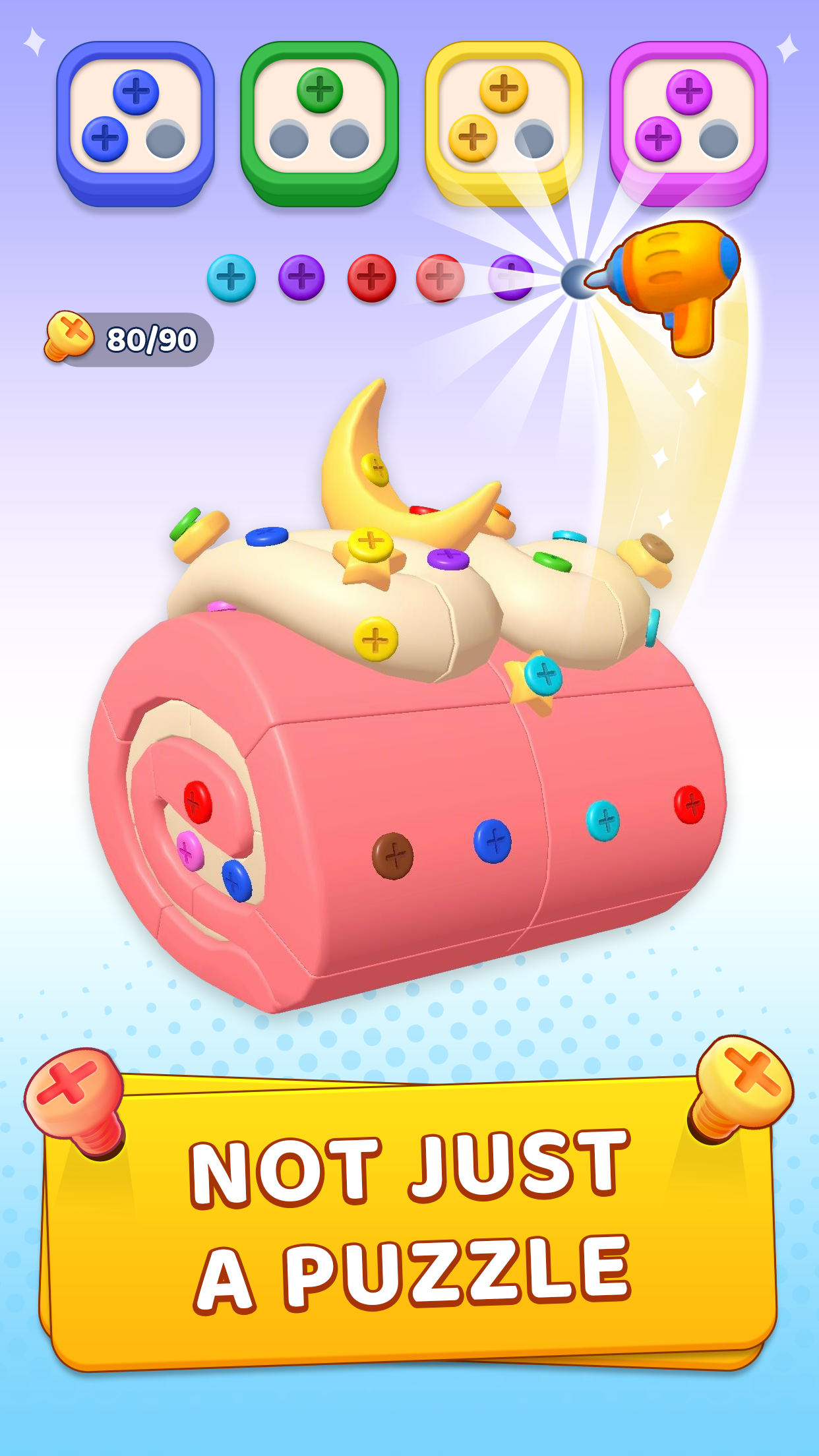 اسکرین شات 4 بازی Unscrew Frenzy 3D: Bolt Master