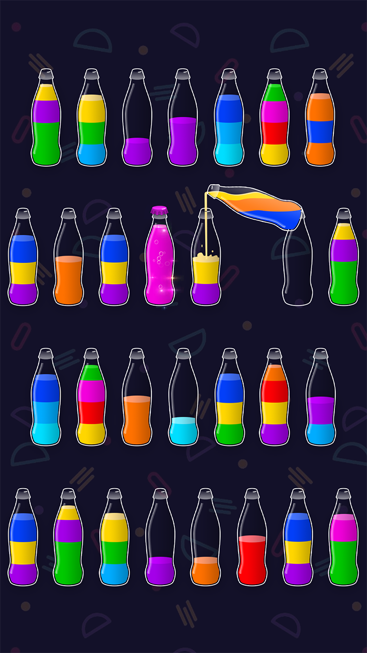 اسکرین شات 2 بازی Color Water Sort : Puzzle Game