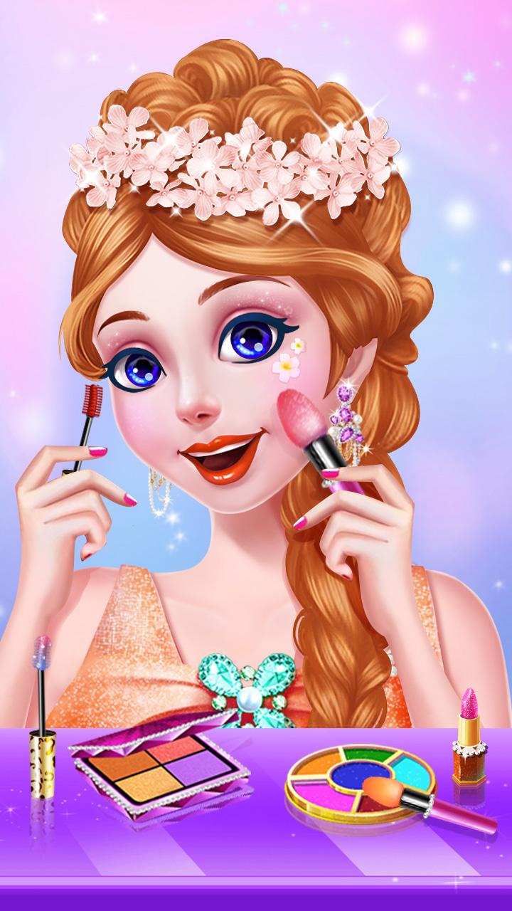 اسکرین شات 1 بازی Makeup Girl: Celebrity Party