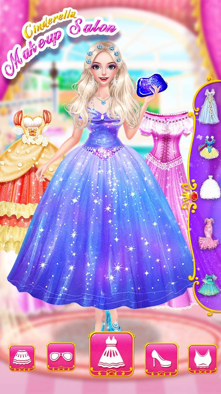 اسکرین شات 7 بازی Cinderella Princess Dress Up