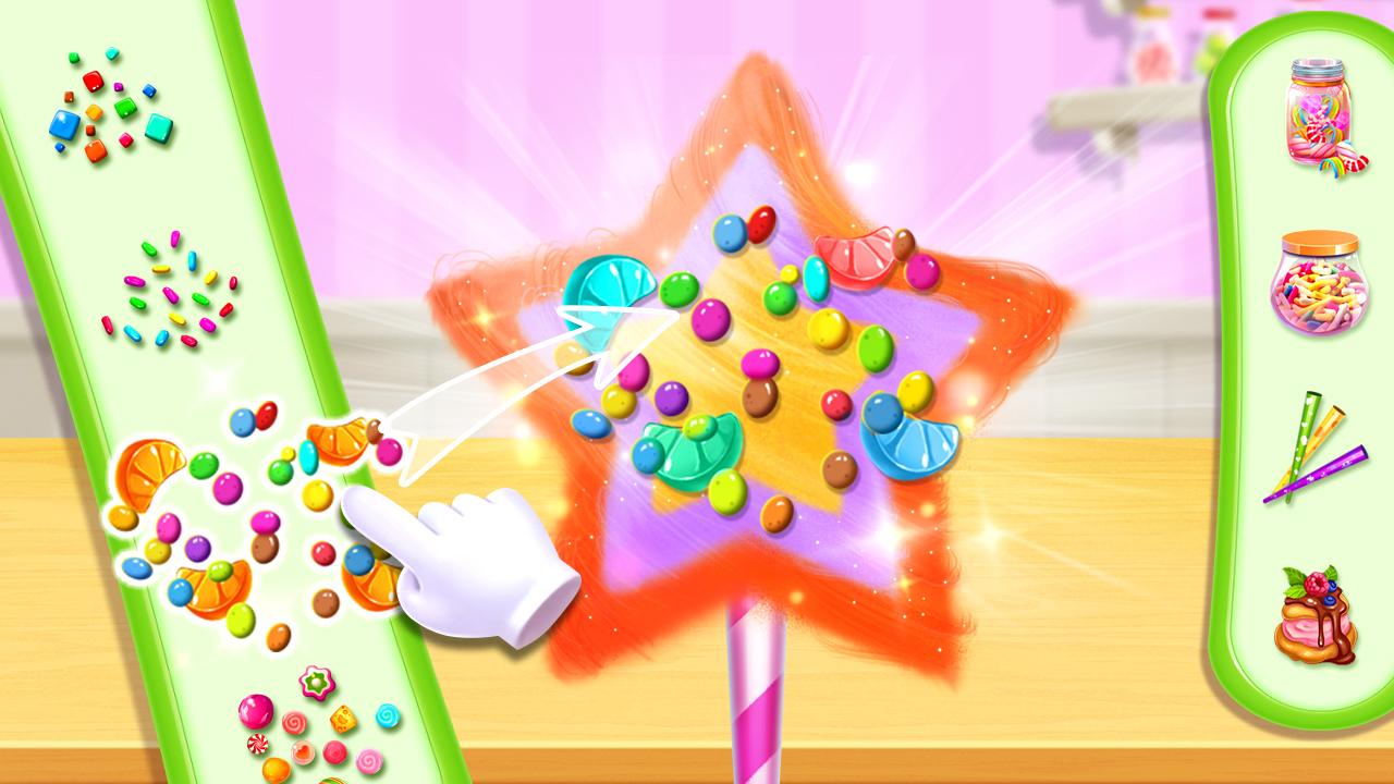 اسکرین شات 6 بازی Cotton Candy Shop Cooking Game