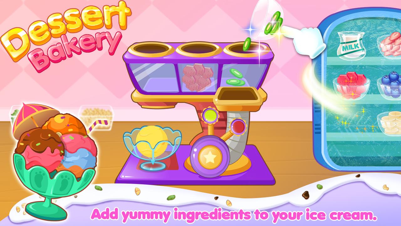 اسکرین شات 2 بازی Dessert Cooking:ice candy make